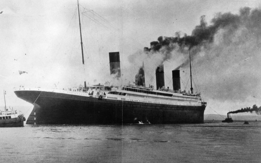 Историческое фото «Титаника»